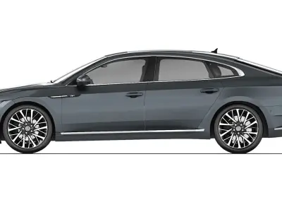 Volkswagen Arteon R-line 2018 3D model