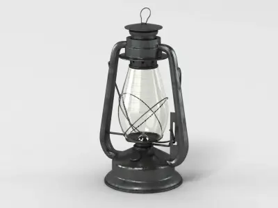 Oil Lantern 2 3D model
