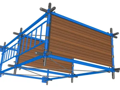 Scaffolding Collection 3D model