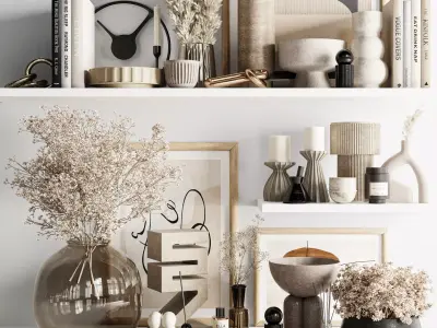 Decorative Set 3D model