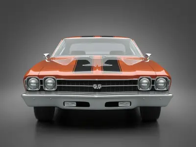 1969 Chevrolet Chevelle SS 3D model