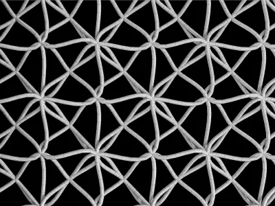 Decorative wall 3D model