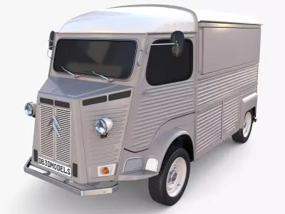 Citroen HY Gray 3D model