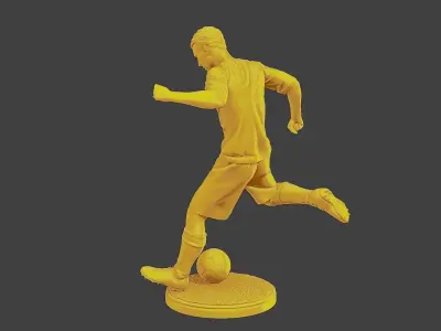 Soccer Player SP 001 3D print model