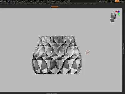 vase 3d print 561 3D print model