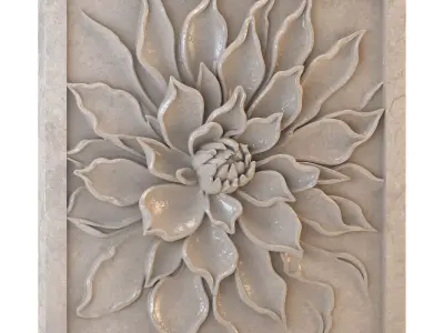 3D Wall Sculptures 02 3D model