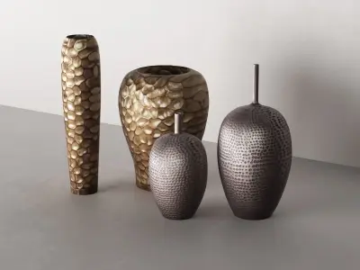 Metal Vase  3D model