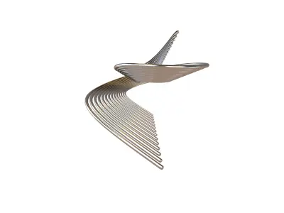 Abstract Shape v4 005 Low-poly 3D model