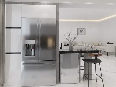 kitchen design 3D model