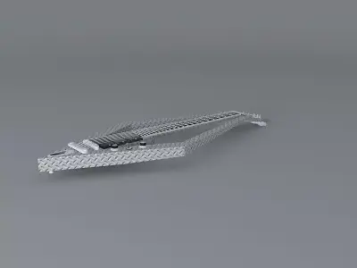 Diamond shaped guitar Free 3D model