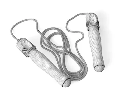 Jumping Rope 3D model