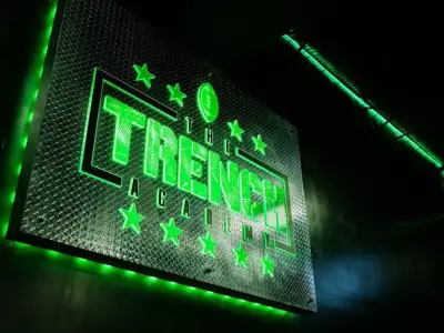 3D Logo Stage banner Free low-poly 3D model