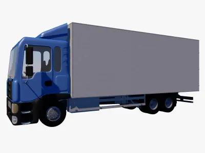 Light-duty truck  box  3D model