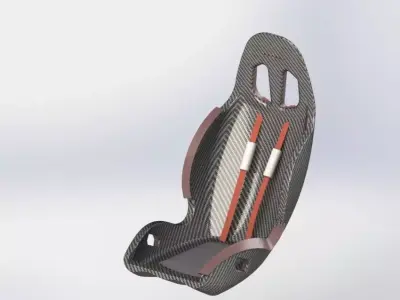 Racing Seat 3D print model