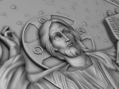 Christ Pantocrator 2 3D model