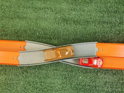Hot Wheels Crossover Track 3D print model