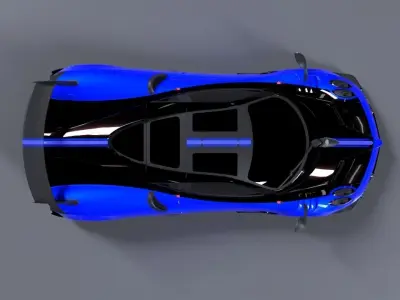 Pagani Huayra 3D model