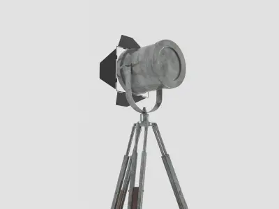 Tripod Cinema Lamp 3D model