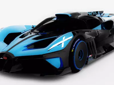 Bugatti Bolide SK Model 3D model