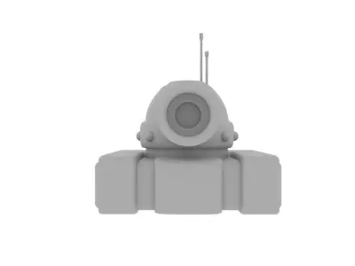 Toy Tank 3D model