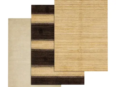 Rug Set 1881 3D model