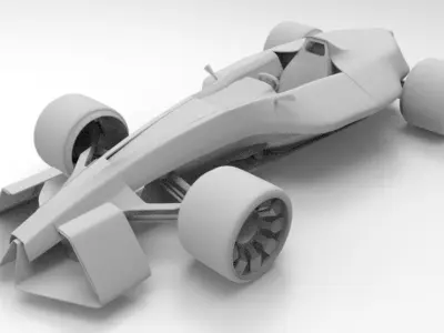 audi lamkof concept car 2017 3D model