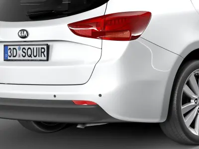 Kia Ceed SW 2013 3D model