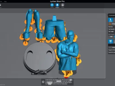 LeBron James 3D Printable 4S 3D print model