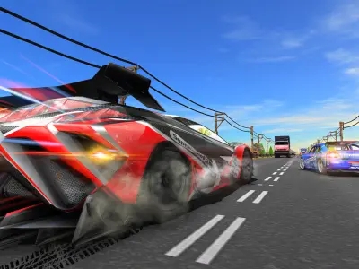 Shabalu Modern Racing Car 3D model