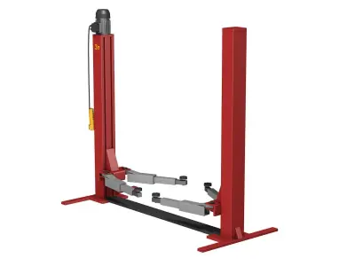 Car Lift garage R4 3D model