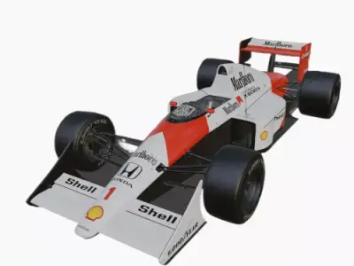 Car F1 3D model