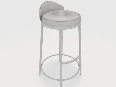 Bar Stool 45 3D model