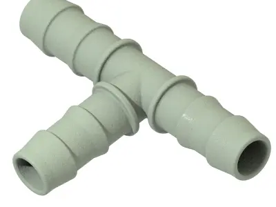 Irrigation Pipe Tee Joint 3D print model