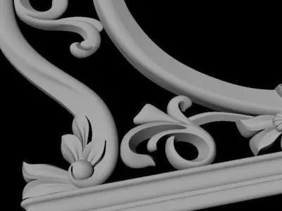 mirror 3d model for cnc machines 3D model