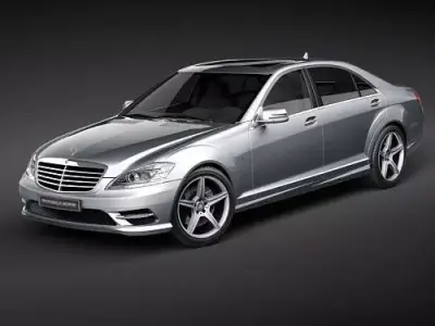 Mercedes S-Class AMG 3D model