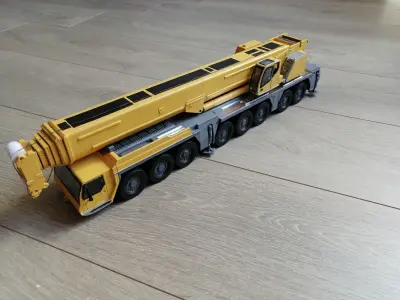 LIEBHERR-LTM-1450-3D model crane truck 3D print model