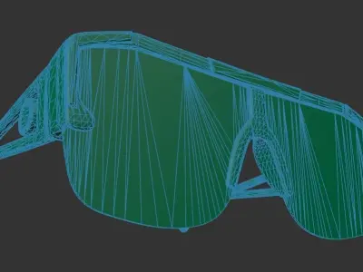 Luxury Sunglasses 3D Model 8 3D model