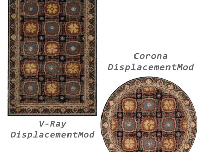 Rugs No 879 Low-poly 3D model