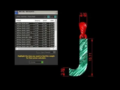 J Letter Alphabet Wooden Texture Pendant 3D Print Model 3D print model