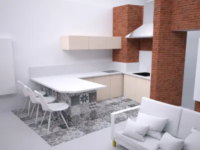 Appartement architecture Free 3D model