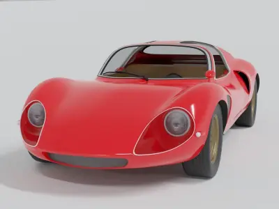 Alfa Romeo 33 Stradale 3D model
