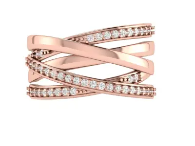 Pandora Engagement  Ring  3D print model