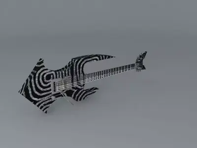 Titan guitar Free 3D model
