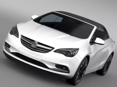 Vauxhall Cascada Turbo 2017 3D model