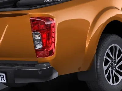 Nissan NP300 Navara 2016 3D model