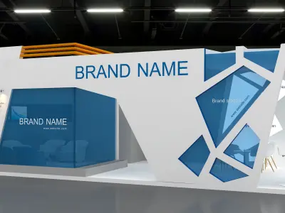 3D Exhibition 3D model