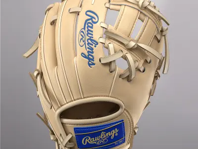 Baseball Glove  3D model