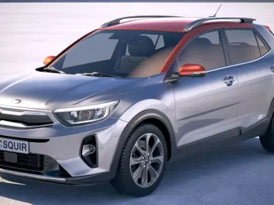 Kia Stonic 2018 3D model