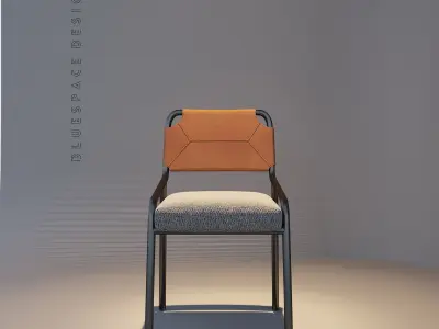 Chair 03 Low-poly 3D model