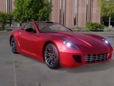 Ferrari 599 GTB 3D model